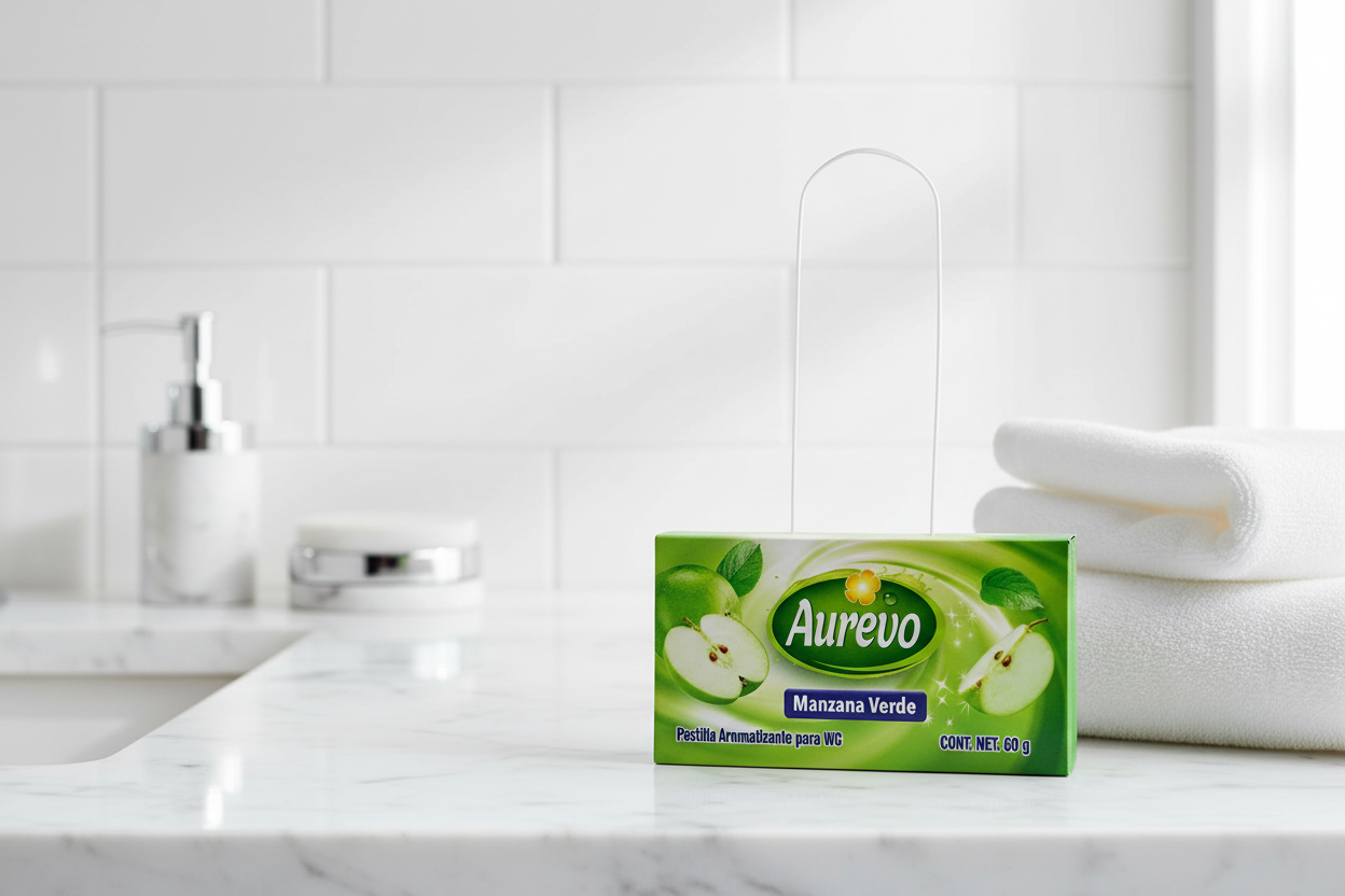 Aurevo Manzana Verde en baño