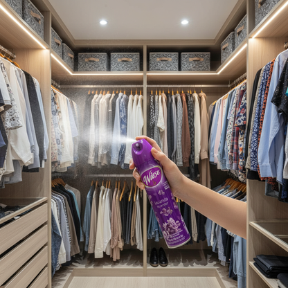 Aerosol Wiese lavanda en closet