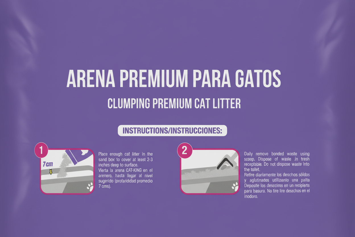 Arena Cat King - Render de Especificaciones