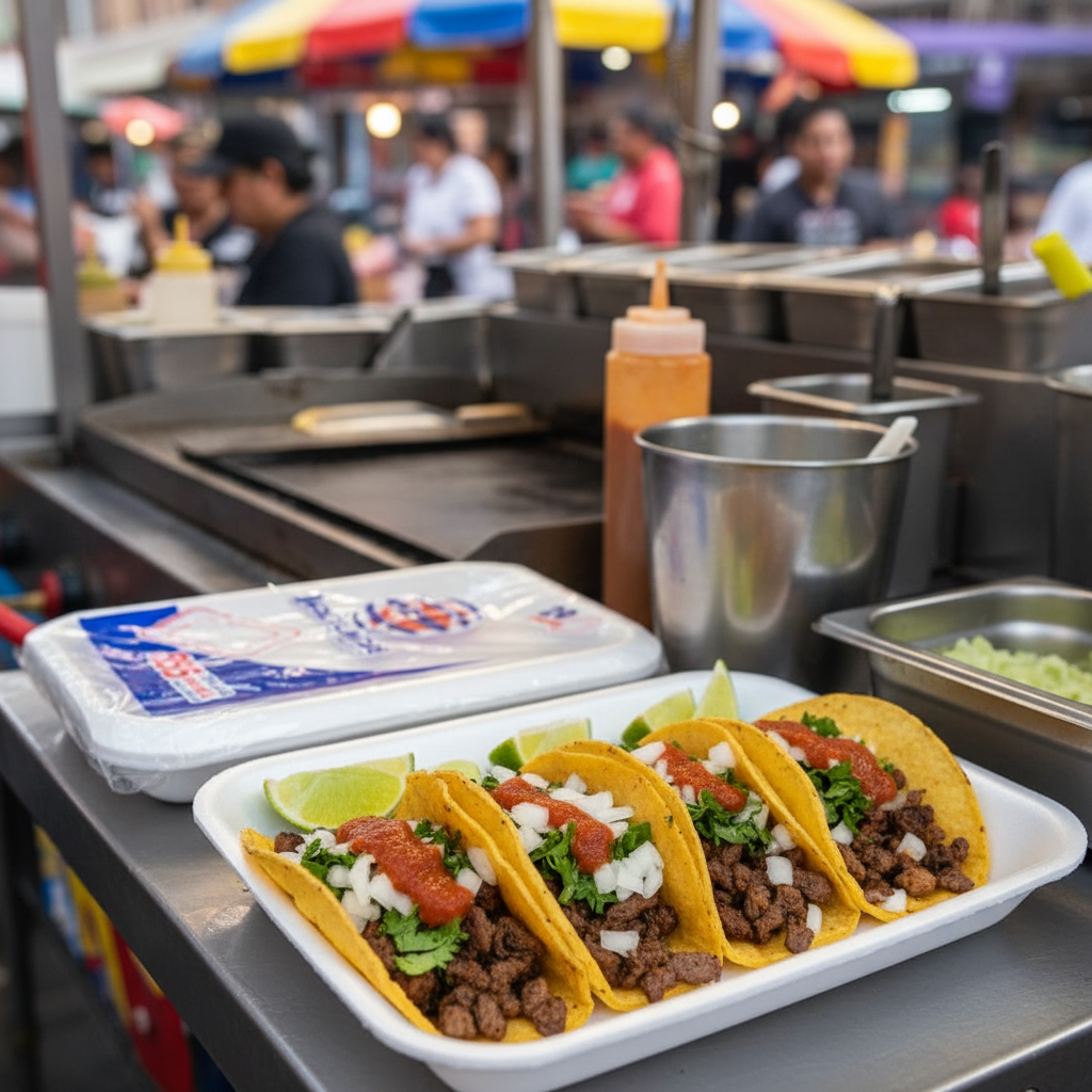 Charola Jaguar plana sin divisiones con tacos