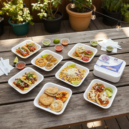 Charolas cuadradas Jaguar vista superior