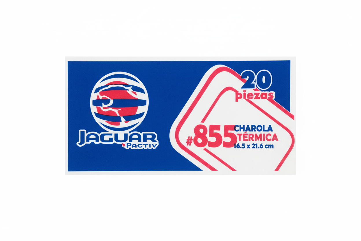 Charolas Jaguar - Sección de Etiqueta Inferior