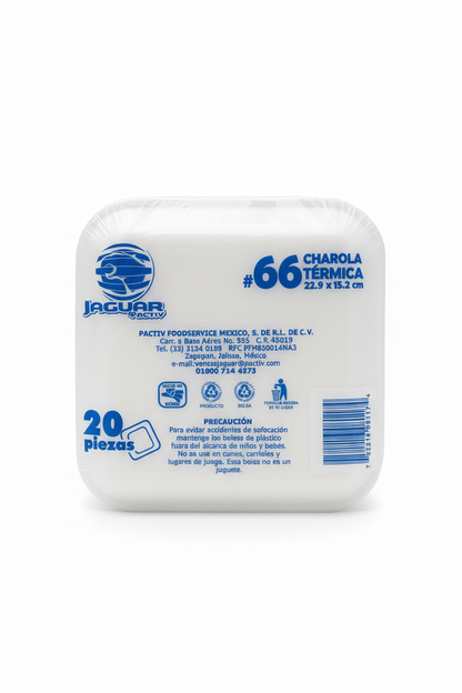 Charolas Térmicas Jaguar #66 - Render Ecommerce