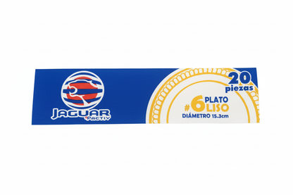 Platos Jaguar #6 - Sección de Etiqueta Inferior