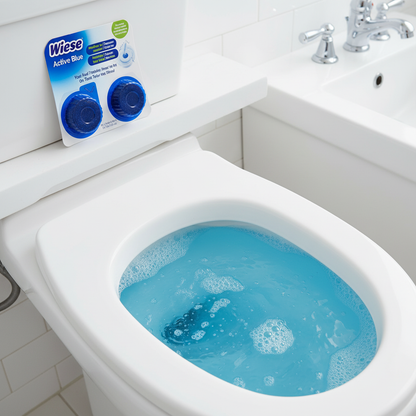 Sanitario con agua azul Wiese