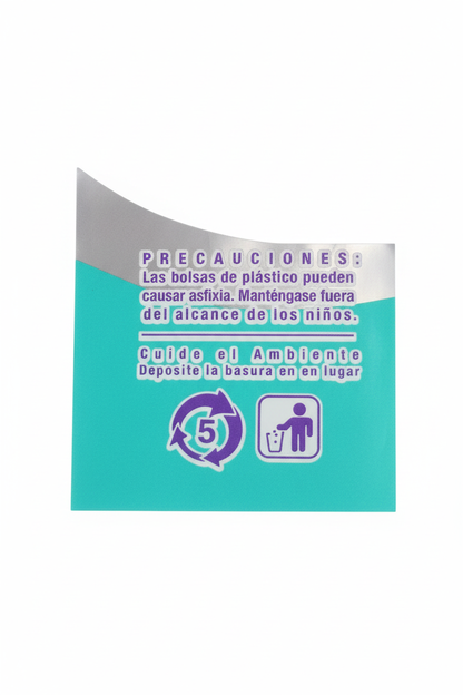 Tenedor Grande Platino - Precauciones Sin Arrugas